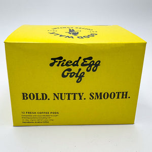 Fried Egg Golf Brazilian Dark Roast K-Cup Pods