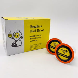 Fried Egg Golf Brazilian Dark Roast K-Cup Pods