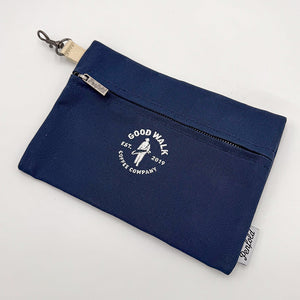Penfold x Good Walk Heritage Canvas Pouch - Navy