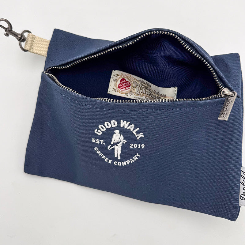 Penfold x Good Walk Heritage Canvas Pouch - Navy