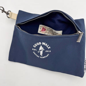 Penfold x Good Walk Heritage Canvas Pouch - Navy